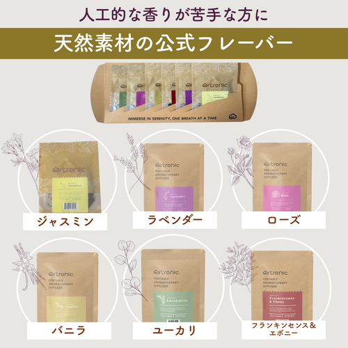 専用フレーバーセット6種類 × 各1g