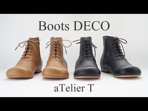 Boots DECO　フレッシュブラック　ハーフソールあり