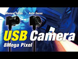 レンズに自由を！パソコン・タブレット・アンドロイドスマホ対応高画質USBカメラ