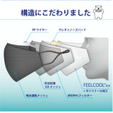 AIRCOOLMASK02　BLACＫ　Ｌsize 1枚