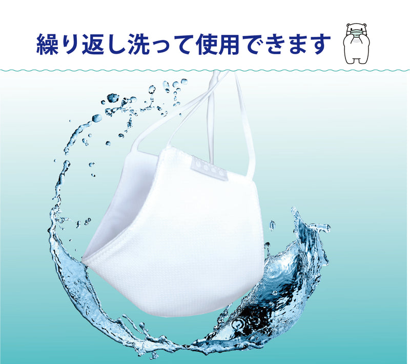 AIRCOOLMASK02　BLACＫ　Ｌsize 1枚