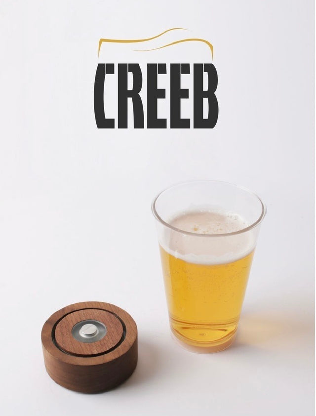 5秒の超音波でまるで生ビールのような泡。持ち運び可能な卓上型ビール泡製造機