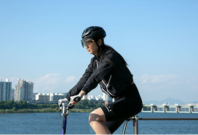 ヘルメット取付型スポーツゴーグル偏光レンズ X 大人用 フレームホワイト