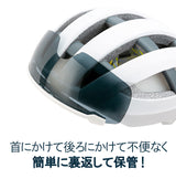 ヘルメット取付型スポーツゴーグル X大人用フレームブラック