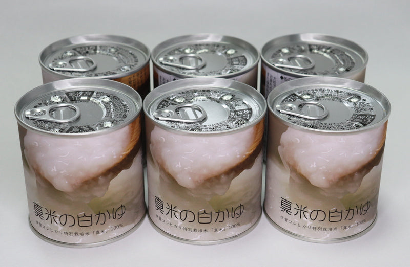 真米の白かゆ３００g×６缶