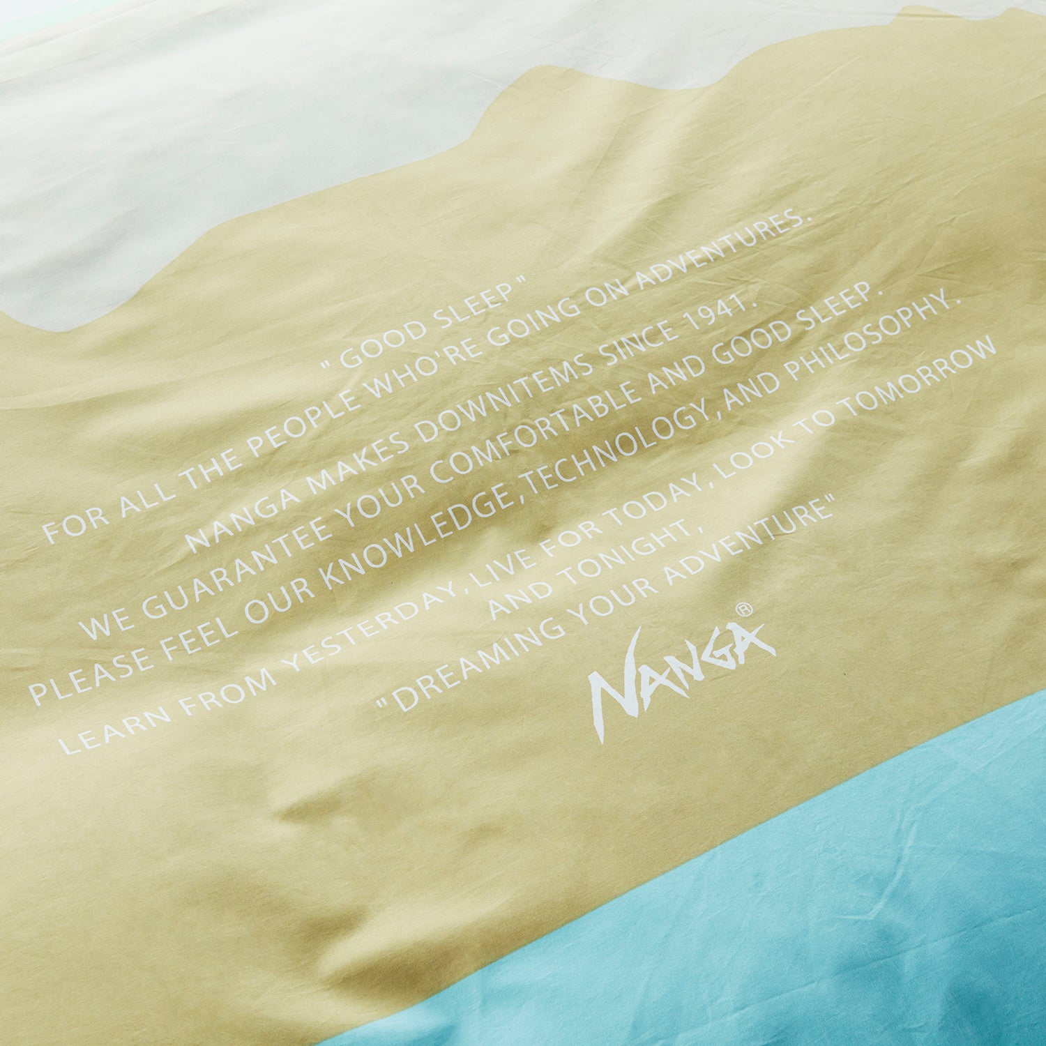 DUVET COVER NANGA MOUNTAIN DOUBLE(SAND MOUNTAIN)