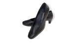 ブラックプレーンパンプス「Feel-Good Pumps」ブラック　24.5ｃｍ