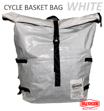 自転車カゴにすっぽり“CYCLE BASKET BAG” 　ホワイト