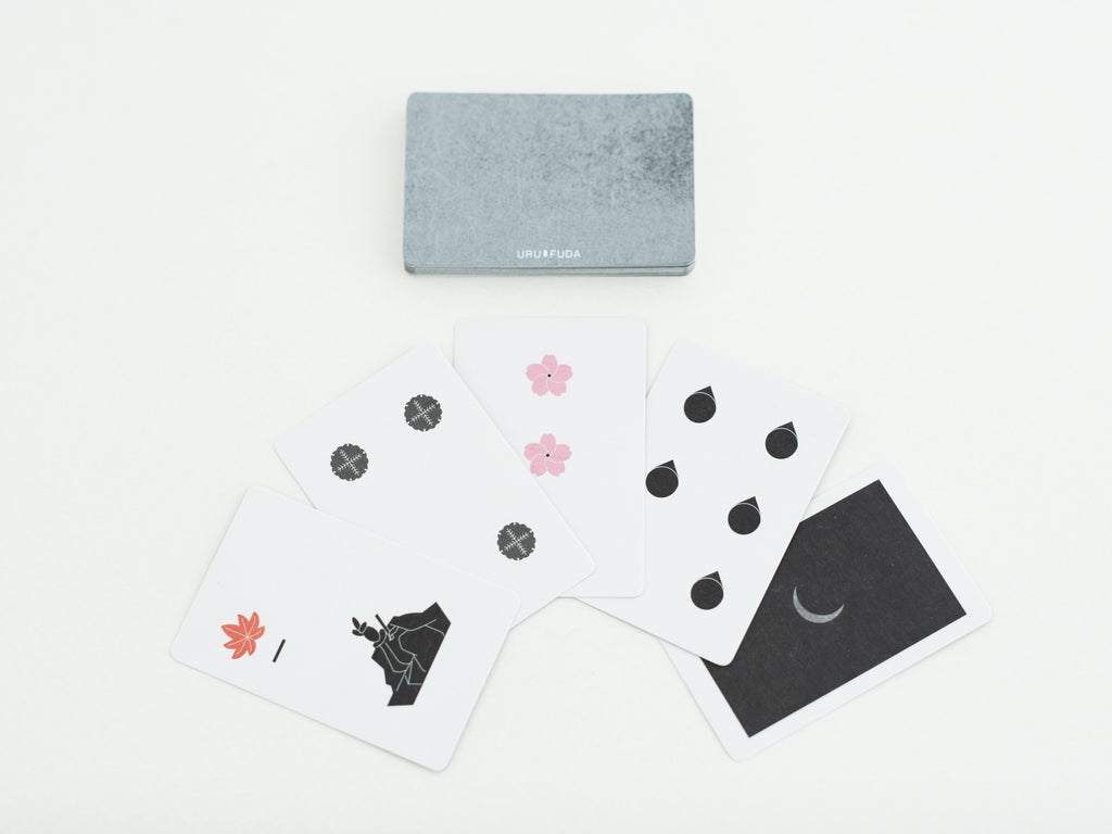 因州和紙を使った和のトランプ「閏札／URUUFUDA」 – Makuake STORE