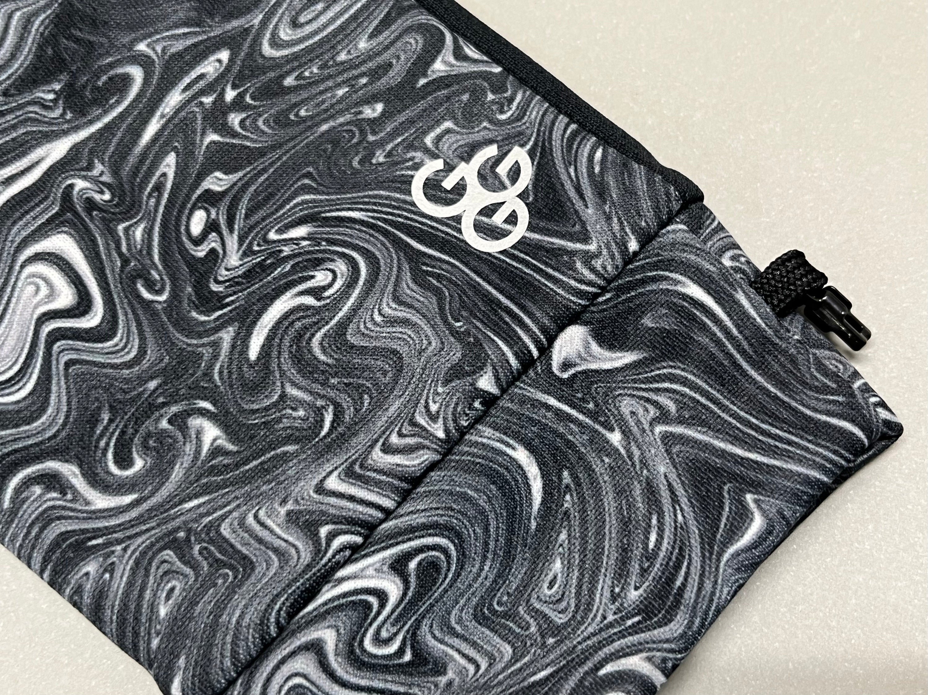 ［P.O.GLOVES］graphic 2.0：marble-black