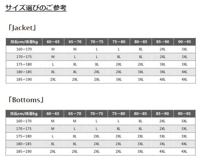 Eagle Claw　「Jacketグレー＆Bottomsブラック」