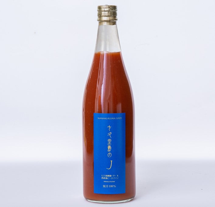 ピーチパイントマトジュース「七久里島のJ」720ml