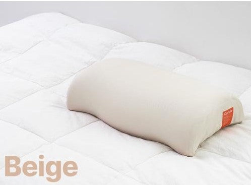 カーブルピロー　睡眠環境の質に着目した枕　ベージュ