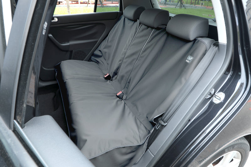 肌触り良く座り心地も良い抗菌３層防水カーシートカバー 3Dフロントシート用×２ ＋セパレート型リアシート用