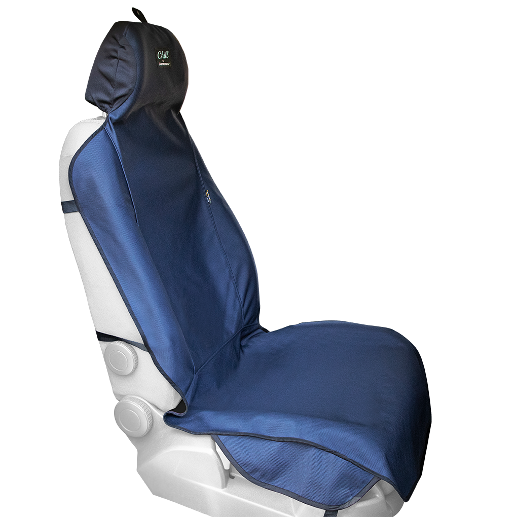 肌触り良く座り心地も良い抗菌３層防水カーシートカバー 3Dフロントシート用×２ ＋セパレート型リアシート用