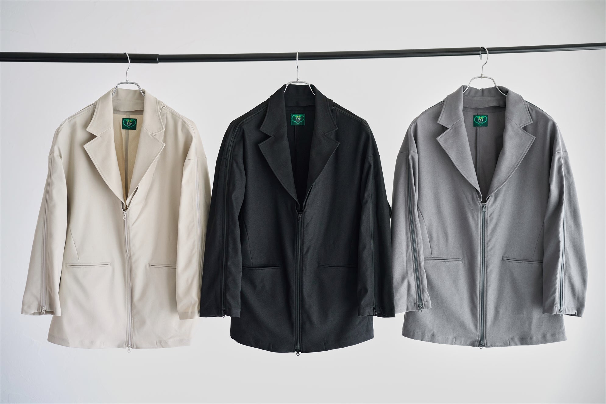 テーラードジャケット(裏地無し)