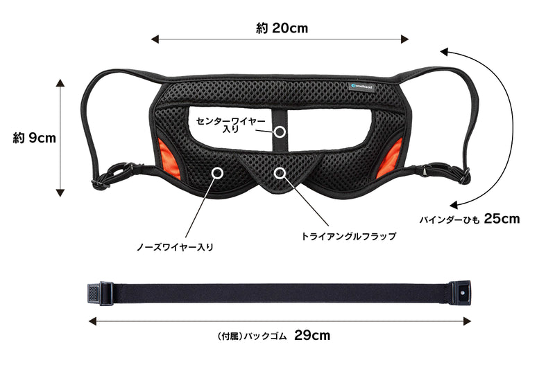 VRアイマスクG4＋専用バックゴム付き1個セット