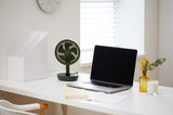 タイムセール4,980円→3,980円【ベージュ】OLLY FOLDING FAN 卓上 折畳み サーキュレーター扇風機