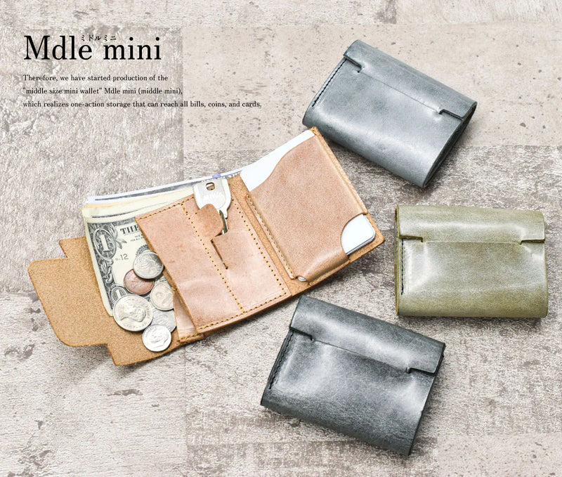 本当に実用的な「ミドルサイズのミニ財布」