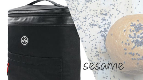 Sandwich Backpack「Sesame-ブラック」