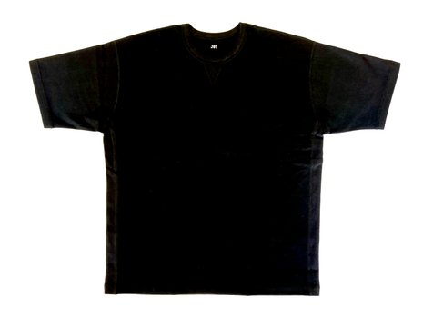 「上品しっかりTシャツ」 ブラック　サイズ：M