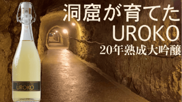「洞窟環境」長期熟成の円やかな大吟醸・UROKO