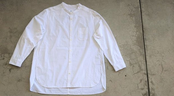 OUTIL ウティ バンドカラーシャツ 白 3 product_16541_15814_600x600_cr