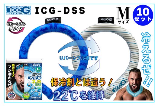 【10本セット】ICG-DSS-M アイスジー Mサイズ リバーシブルデザイン