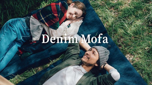 本格派コンパクトマットレス「Denim Mofa」レギュラー70cm×195cm