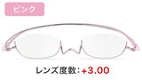 ペーパーグラス　Nスタ　アンダーリム（ピンク） ＋3.00　老眼鏡
