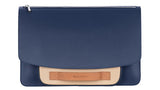 【タイムセール4,980円→3,980円】QUALPACK SATCHEL POUCH Sサイズ ネイビー