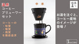 【有田焼】お湯を注ぐと産地の絵が出てくるコーヒーブリューワーセット「中米」