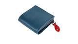 小さい財布フェイブルミニ S（ブルー＋引き手レッド）　１個