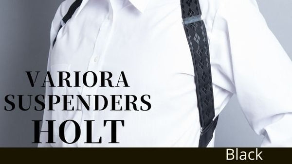 VARIORAサスペンダー【Holt】Black – Makuake STORE