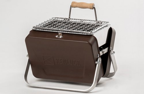 ピクニック感覚でBBQ！ ケンラック ミニグリル（ココアブラウン）