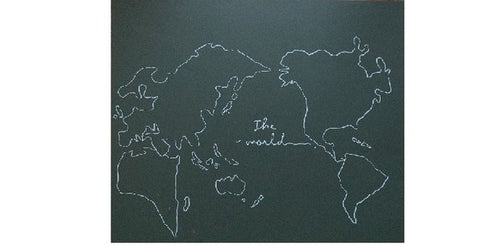 レギュラーサイズ・Earth map・テラコッタブラウン