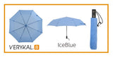 らくらくワンタッチ折りたたみ傘『VERYKAL8』IceBlue