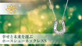 ホースシューラボグロウンダイヤモンドネックレス　S　１８K