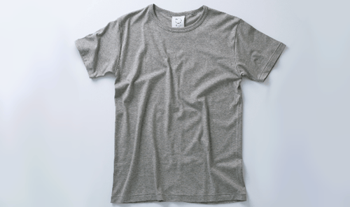 ★H.GRAY-XS★最高級の素材にファクトリーの技術の粋を集めたTシャツ「EIJI（エイジ）」