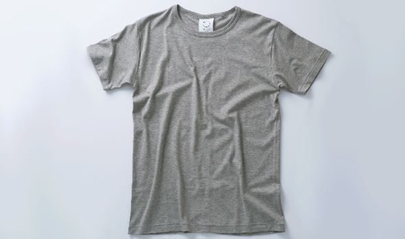 ★H.GRAY-S★最高級の素材にファクトリーの技術の粋を集めたTシャツ「EIJI（エイジ）」