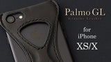 PalmoGL パルモ iPhone XS X カバー BLACK 黒