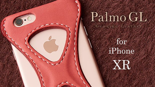 PalmoGL パルモ iPhone XR カバー RED 赤