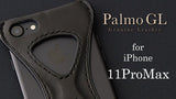 PalmoGL パルモ iPhone 11ProMax カバー BLACK 黒
