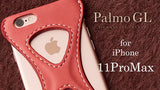 PalmoGL パルモ iPhone 11ProMax カバー RED 赤