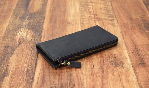 財布の中を整理整頓。使いやすく、育てる財布【TIDY / BLACK】