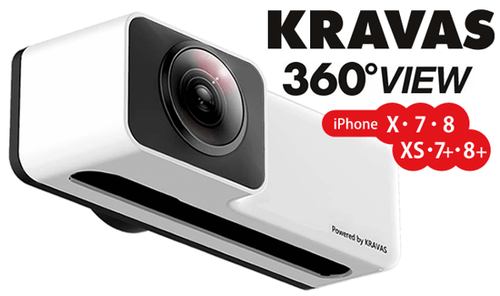 KRAVAS 360°VIEW 【iPhone X / Xs 用】
