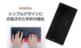 タッチパッドに変化する進化系キーボード 「mokibo」ブラック