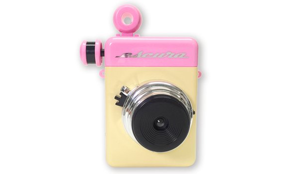ESCURA Instant 60s アナログ インスタントカメラ【ピンク】
